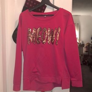Juicy couture “meow” 🐱 sweatshirt with sequins